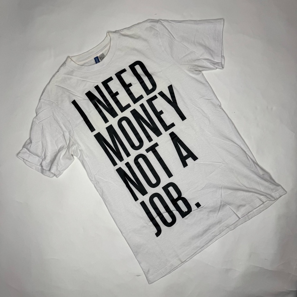 Divided by H&M White Graphic T-Shirt